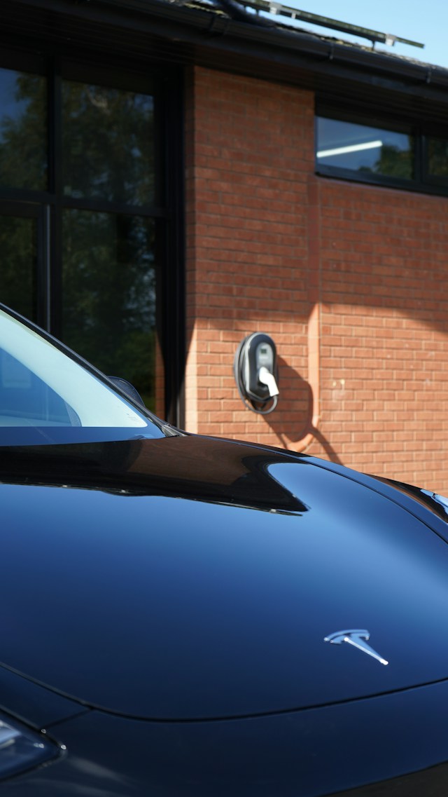 Borne de recharge dans la maison